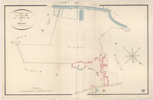 QUINCY-SOUS-SENART. - Section A : Village (le), 3e feuille. 