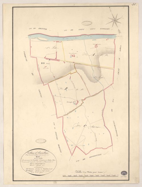 RIS-ORANGIS. - Plan d'assemblage. 
