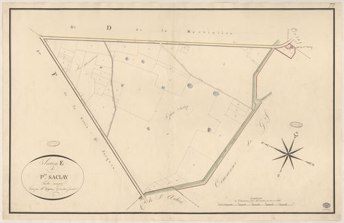 SACLAY. - Section E : Petit Saclay (le). 