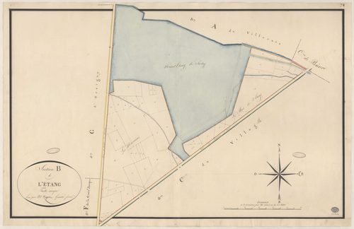 SACLAY. - Section B : Etang (l'). 