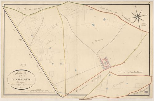 SACLAY. - Section D : Martinière (la). 