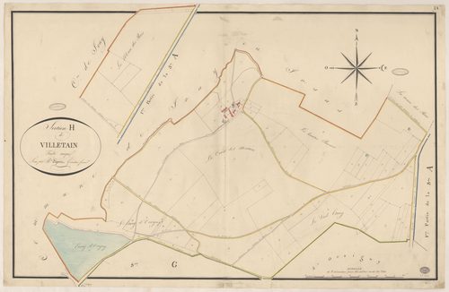 SACLAY. - Section H : Villetain. 