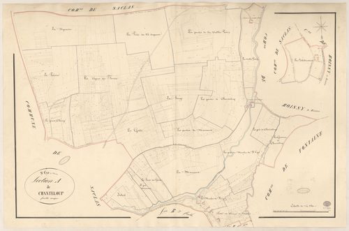 SAINT-CYR-LA-RIVIERE. - Section A : Chanteloup. 