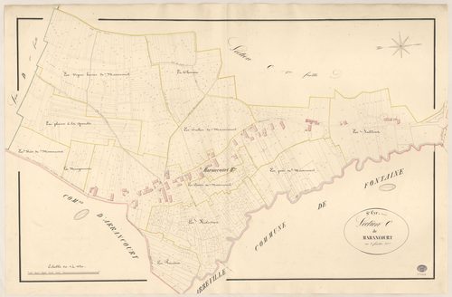 SAINT-CYR-LA-RIVIERE. - Section C : Marancourt, 2e feuille. 