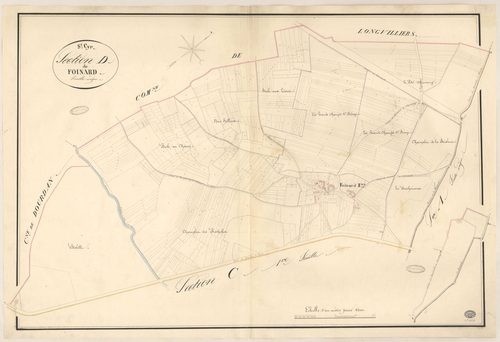 SAINT-CYR-SOUS-DOURDAN. - Section D : Foinard. 