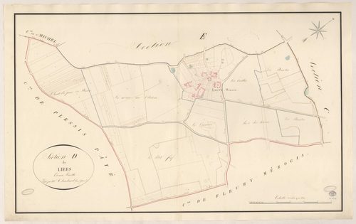 SAINTE-GENEVIEVE-DES-BOIS. - Section D : Liers. 