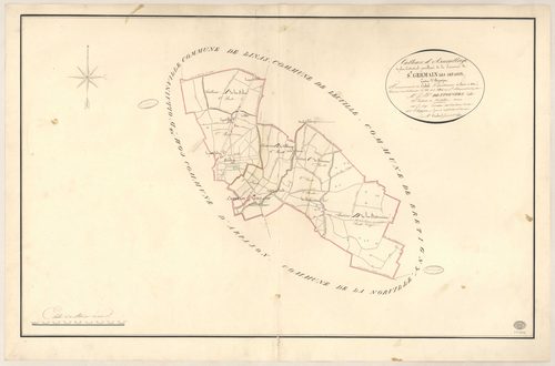 SAINT-GERMAIN-LES-ARPAJON. - Plan d'assemblage. 