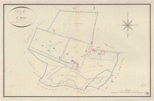 SAINT-JEAN-DE-BEAUREGARD. - Section C : Saint-Jean. 
