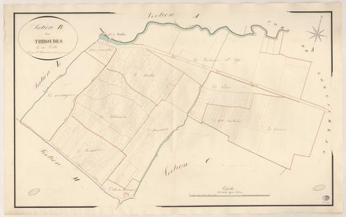 SAULX-LES-CHARTREUX. - Section B : Thiboudes. 