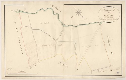 SAULX-LES-CHARTREUX. - Section L : Graviers (les). 