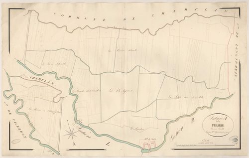SAULX-LES-CHARTREUX. - Section A : Prairie (la). 