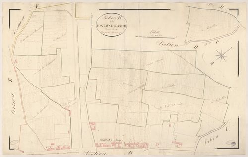 SAVIGNY-SUR-ORGE. - Section H : Fontaine Blanche (la). 