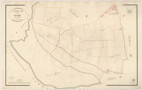 SAVIGNY-SUR-ORGE. - Section E : Prairie (la). 
