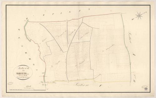 SAVIGNY-SUR-ORGE. - Section G : Marguerites (les). 