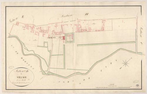 SAVIGNY-SUR-ORGE. - Section D : Village (le). 