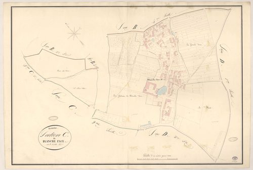 SERMAISE. - Section C : Blanche-Face, 3e feuille. 