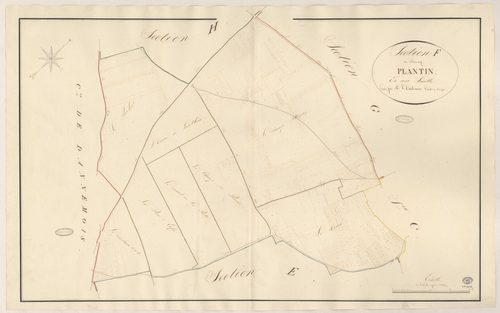 SOISY-SUR-ECOLE. - Section F : Champ Plantin (le). 
