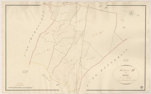 SOISY-SUR-ECOLE. - Section H : Bois (les). 