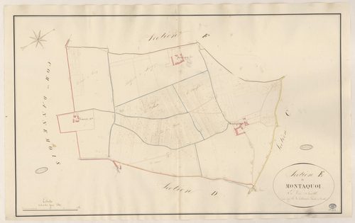 SOISY-SUR-ECOLE. - Section E : Montaquoi. 