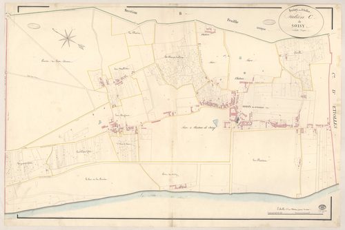 SOISY-SUR-SEINE. - Section C : Soisy. 