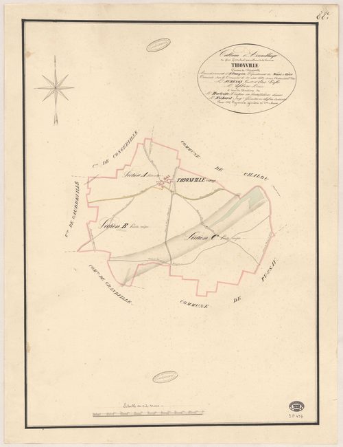 THIONVILLE. - Plan d'assemblage. 