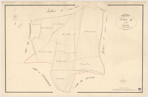 THIONVILLE. - Section B : Butte (la). 