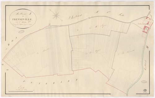 VALPUISEAUX. - Section A : Frenneville, 2e feuille. 