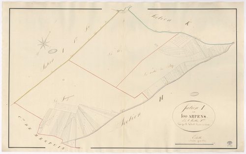 VALPUISEAUX. - Section I : 100 arpents, 2e feuille. 