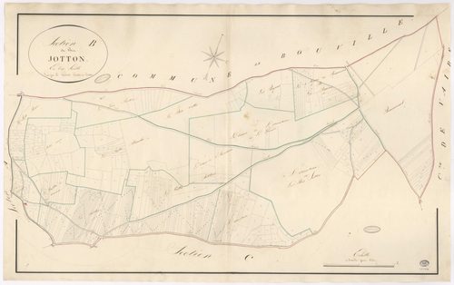 VALPUISEAUX. - Section B : Bois Jotton (le). 