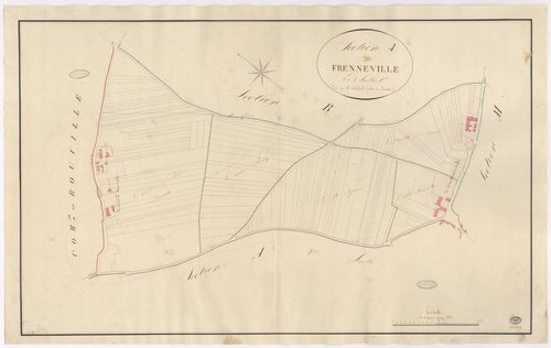VALPUISEAUX. - Section A : Frenneville, 1ère feuille. 