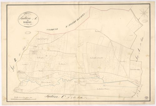 VAL-SAINT-GERMAIN (LE). - Section A : Marais (le), 2e feuille. 