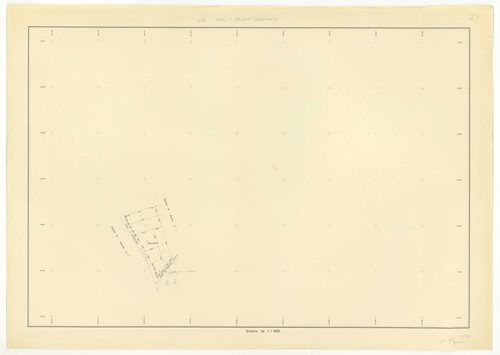 Plans minutes de conservation : VAL-SAINT-GERMAIN (LE) : tableau d'assemblage, ech. 1/10000 (1938), sections A1, A2, B1, C1, C3, ech. 1/2500 (1938), sections A3, B2, C2, ech. 1/1250 (1938), section ZI, ech. 1/1000 (sans date), NB, papier, 105x80 [10 plans