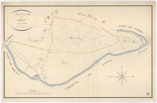 VARENNES-JARCY. - Section G : Jarcy. 