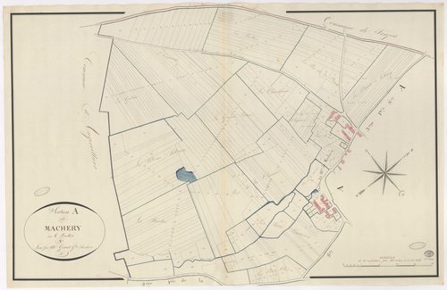 VAUGRIGNEUSE. - Section A : Machery, 1ère feuille. 