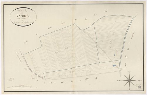VAUGRIGNEUSE. - Section A : Machery, 4e feuille. 