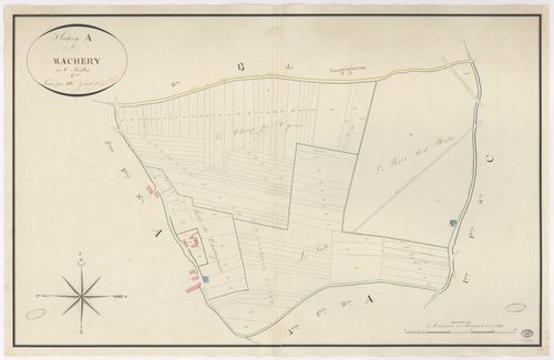 VAUGRIGNEUSE. - Section A : Machery, 6e feuille. 