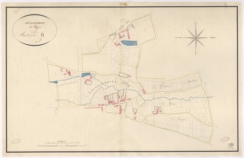 VAUGRIGNEUSE. - Section B : Vaugrigneuse, 2e feuille. 