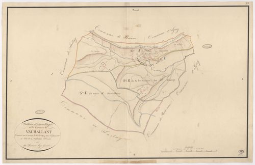 VAUHALLAN. - Plan d'assemblage. 