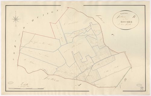VAYRES-SUR-ESSONNE. - Section B : Gros Rocher (le). 