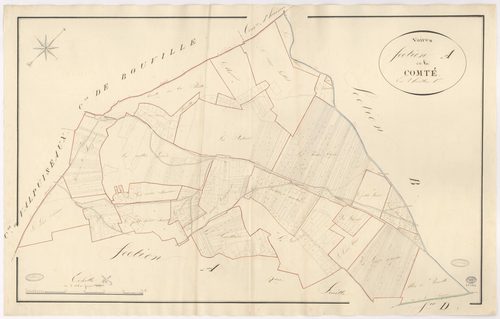 VAYRES-SUR-ESSONNE. - Section A : Comté (la), 1ère feuille. 