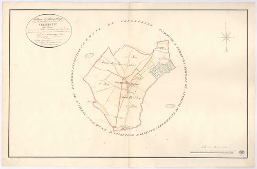 VERT-LE-PETIT. - Plan d'assemblage. 
