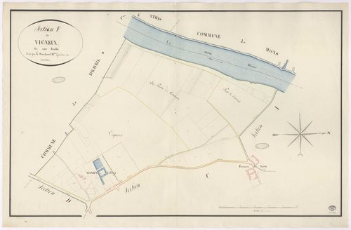 VIGNEUX-SUR-SEINE. - Section F : Vigneux. 