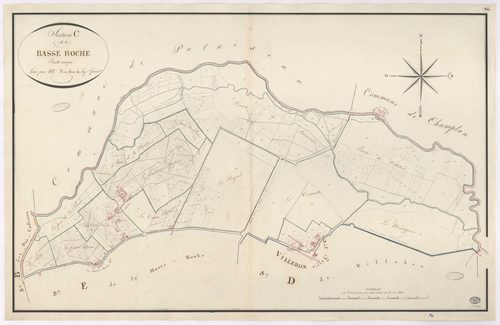 VILLEBON-SUR-YVETTE. - Section C : Basse Roche (la). 
