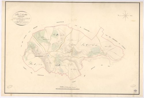 VILLECONIN. - Plan d'assemblage. 