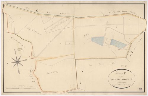 VILLE-DU-BOIS (LA). - Section F : Bois de Monsieur (les). 