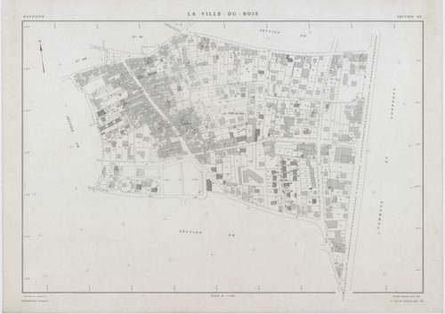 VILLE-DU-BOIS (LA), plans minutes de conservation : tableau d'assemblage,1987, Ech. 1/10000 ; plans des sections F1, H1, 1937, Ech. 1/1250, section AB, 1991, Ech. 1/2000, AC, AD, AE, AH, AI, AK, AL, AM, AN, AO, 1991, Ech. 1/1000, section E3, 1991, Ech. 1/