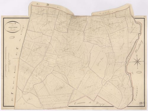 VILLE-DU-BOIS (LA). - Section E : Gros Chêne (le). 