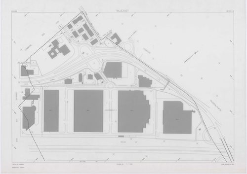 VILLEJUST, plans minutes de conservation : tableau d'assemblage,1942, Ech. 1/10000 ; plans des sections B, C, D, E, 1942, Ech. 1/2500, sections AA, AB, AD, 1990, Ech. 1/1000, section AC, 1992, Ech. 1/1000, sections AE, AH, AI, 2001, Ech. 1/1000 . Polyeste