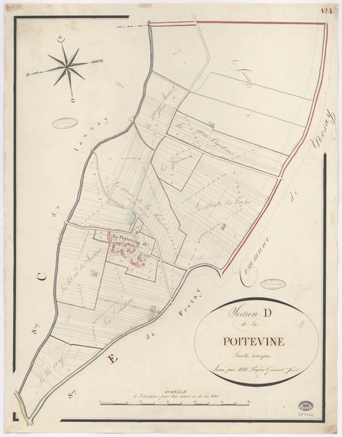 VILLEJUST. - Section D : Poitevine (la). 