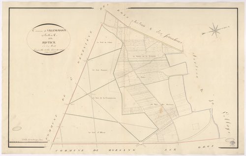 VILLEMOISSON-SUR-ORGE. - Section C : Justice (la). 